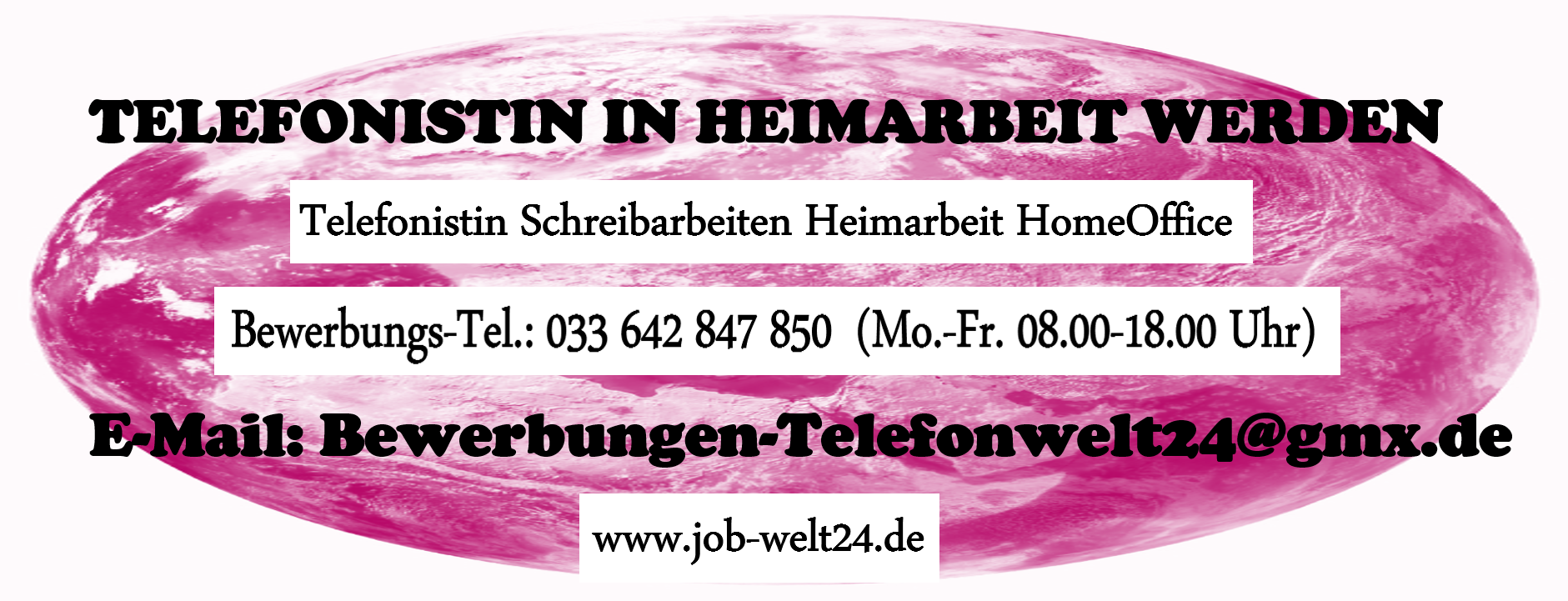 Telefonistin Heimarbeit Jobs Jobangebote Arbeit Nebenjobs Jobbörse von zu Hause aus Arbeiten mit telefonieren Geld verdienent